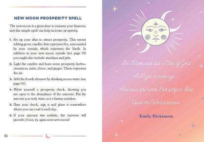 The Little Book of Moon Magic: Lunar Lore, Rituals & Spells by Francis Nightingale