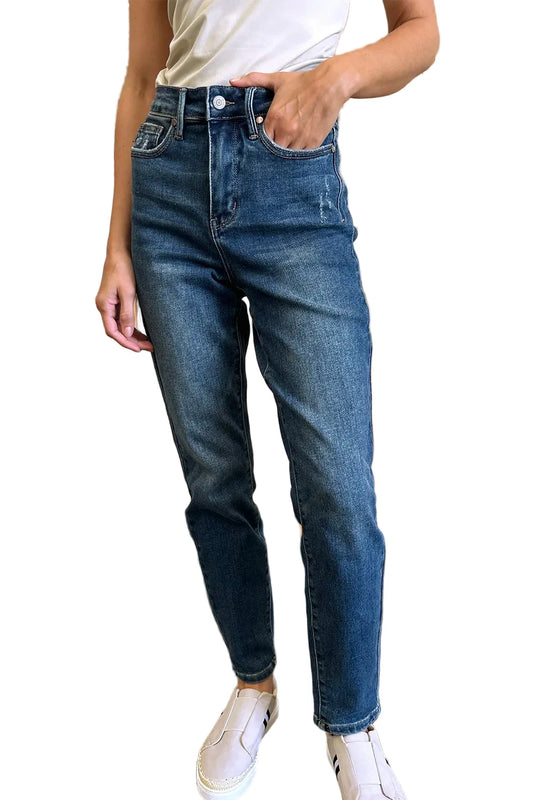 Control High Waist Slim Jeans