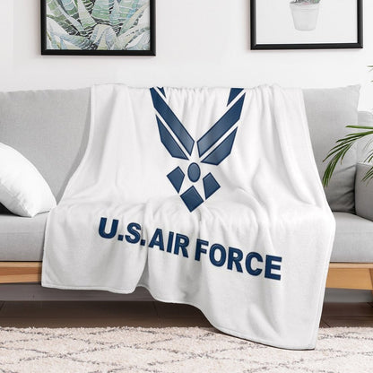 U.  S. Air Force Symbol Throw Blanket