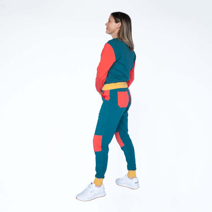 Adult Colorblock Sweatshirt