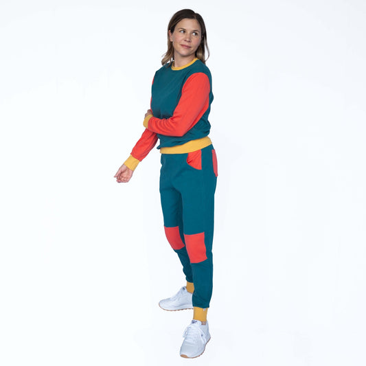 Adult Colorblock Sweatshirt