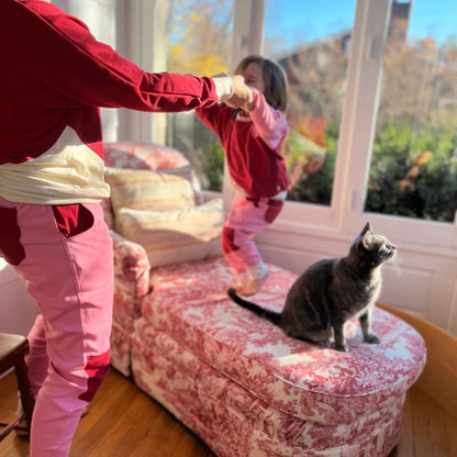 Adult Diagonal Colorblock