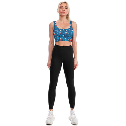 Beer Pong Champion Longline Bra Top