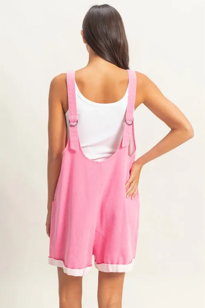 HYFVE V-Neck Pocket Detail Romper