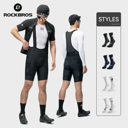 Aerodynamic Cycling Socks with Wear-resistant Hee Wicking Athletic Crew