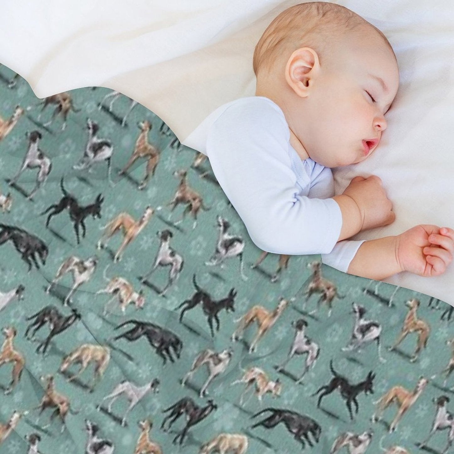 The Greyhound Throw Blanket