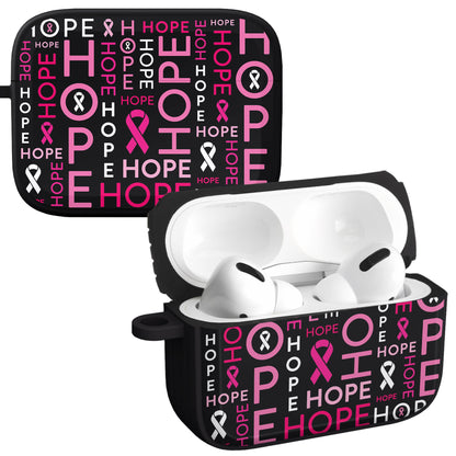 Breast Cancer Awareness HDX Apple AirPods Pro 1 & 2 Case Cover