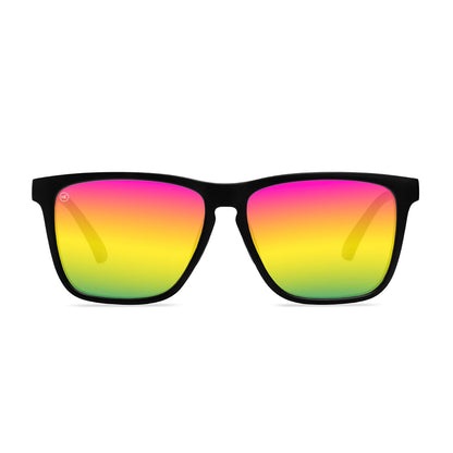 Rainbow on Black Fast Lanes Sport