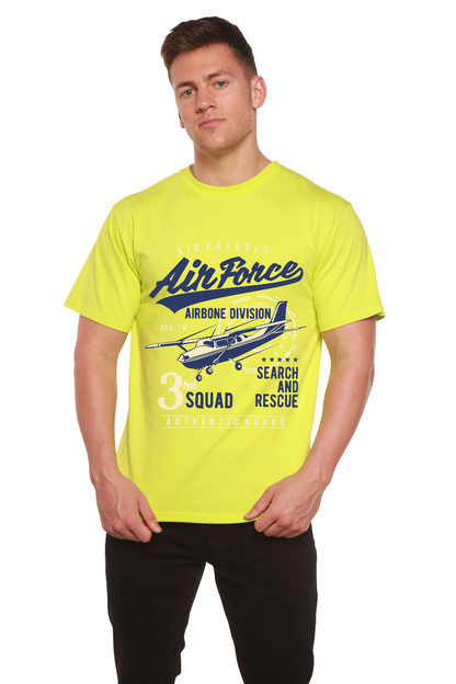 Air Force Men's Bamboo Viscose/Organic Cotton Short Sleeve Graphic T-Shirt