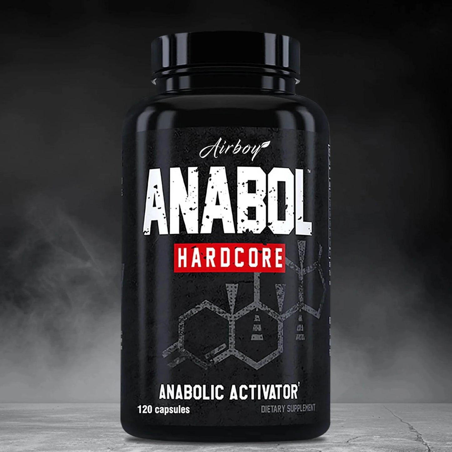 Anabol Hardcore Muscle Supplement - 120 Capsules Muscle Mass Power