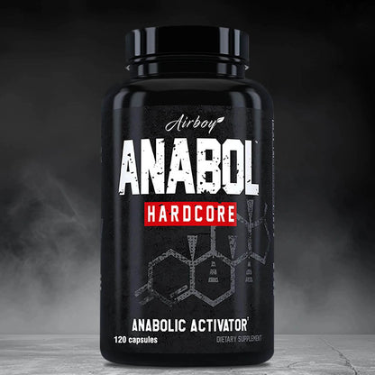 Anabol Hardcore Muscle Supplement - 120 Capsules Muscle Mass Power