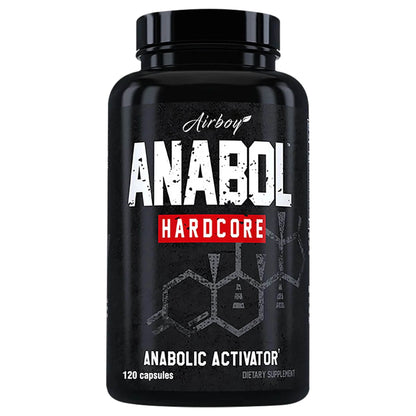 Anabol Hardcore Muscle Supplement - 120 Capsules Muscle Mass Power