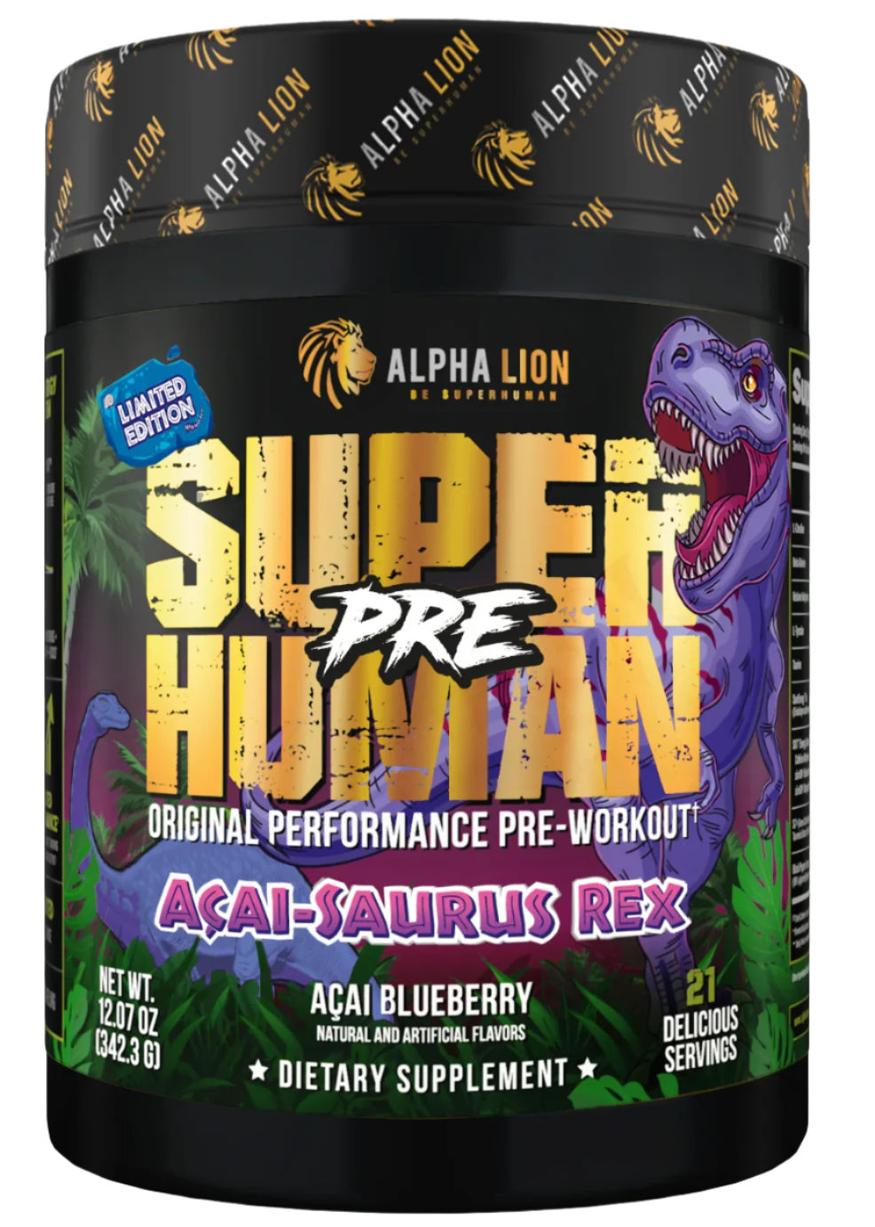 Alpha Lion Superhuman Pre-Workout Powder 21 Servings (42 Half-Servings)