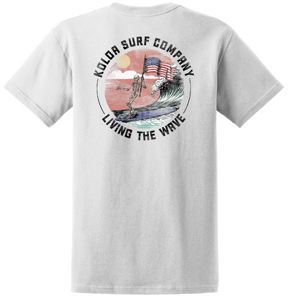 Koloa American Skeleton Heavyweight T-Shirt