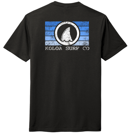 Koloa Shark Fin Comfort Tri-Blend T-Shirt