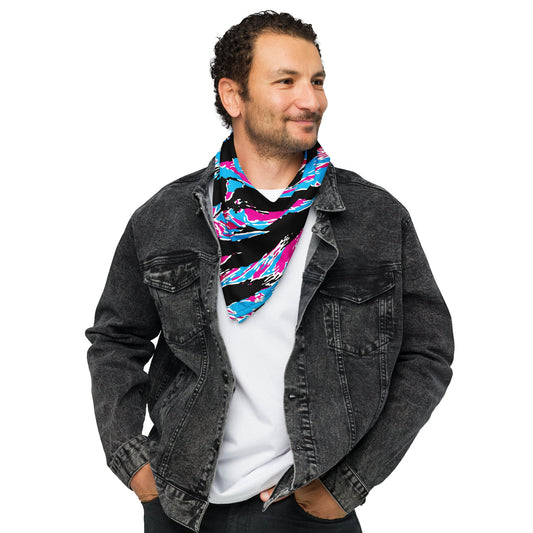 Miami Tiger Stripe Bandana