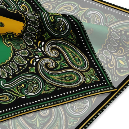 Jamaica Flag Paisley Print Bandana