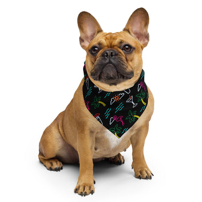 Five O'Clock Somewhere Black Bandana
