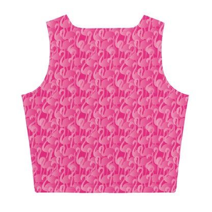 Super Flamingo Crop Top