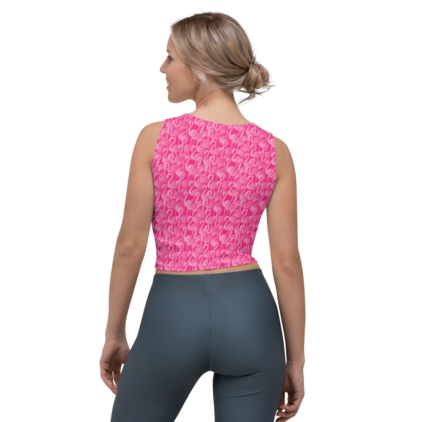 Super Flamingo Crop Top