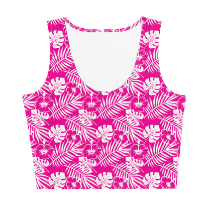 Pink Tropics Crop Top
