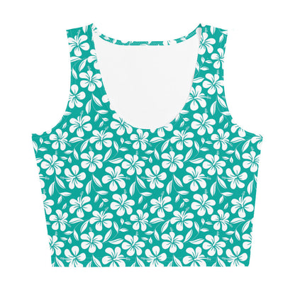 Bimini Teal Crop Top