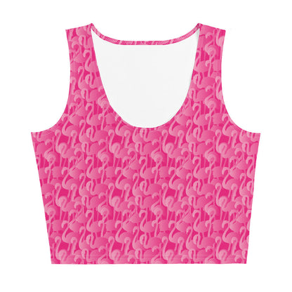 Super Flamingo Crop Top