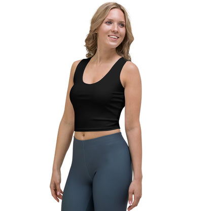 All Black Crop Top