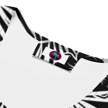 BLK WHT Crop Top