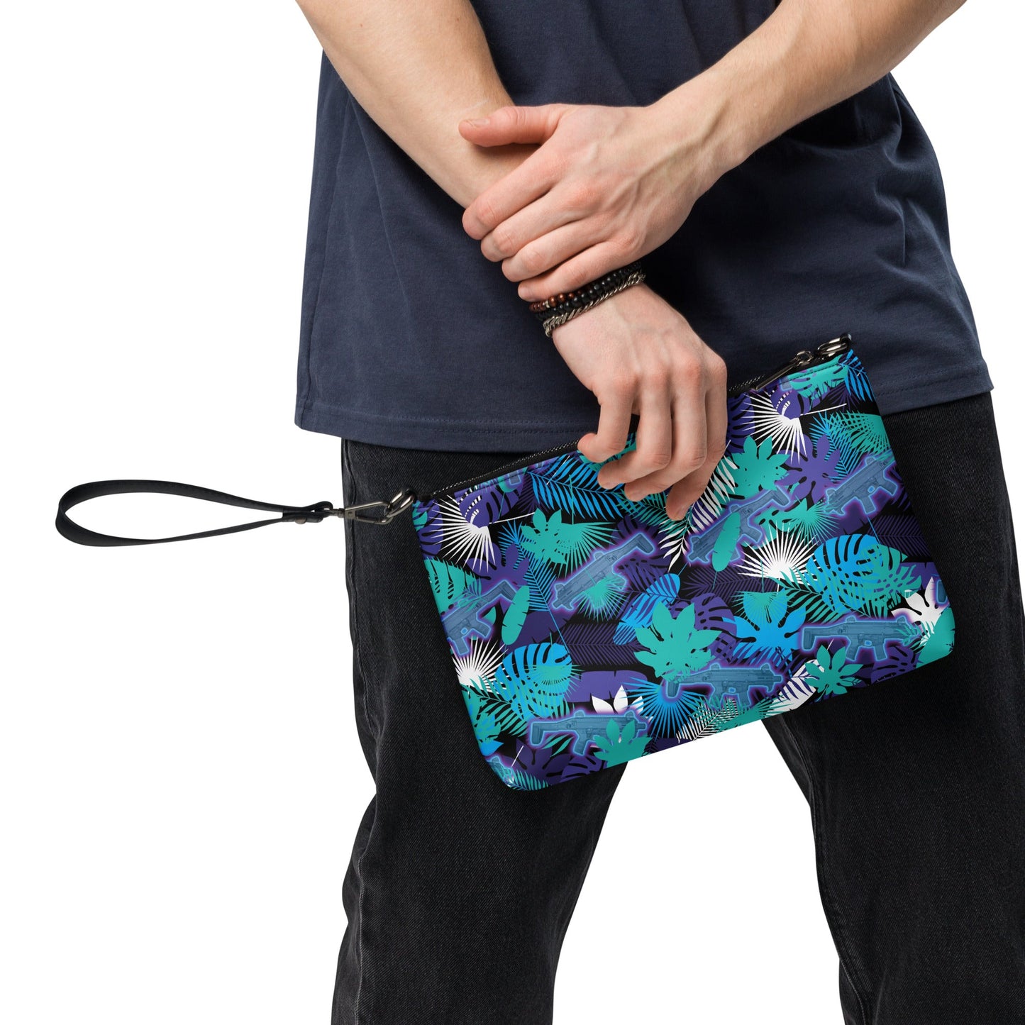 Neon Scorpion Crossbody Bag