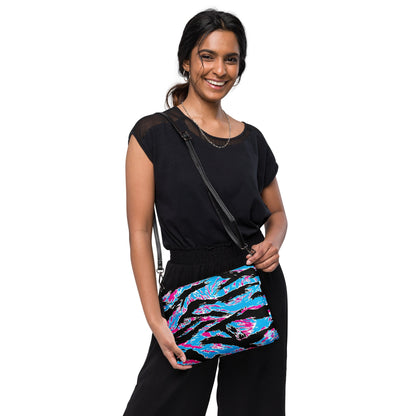 Miami Tiger Stripe Crossbody Bag