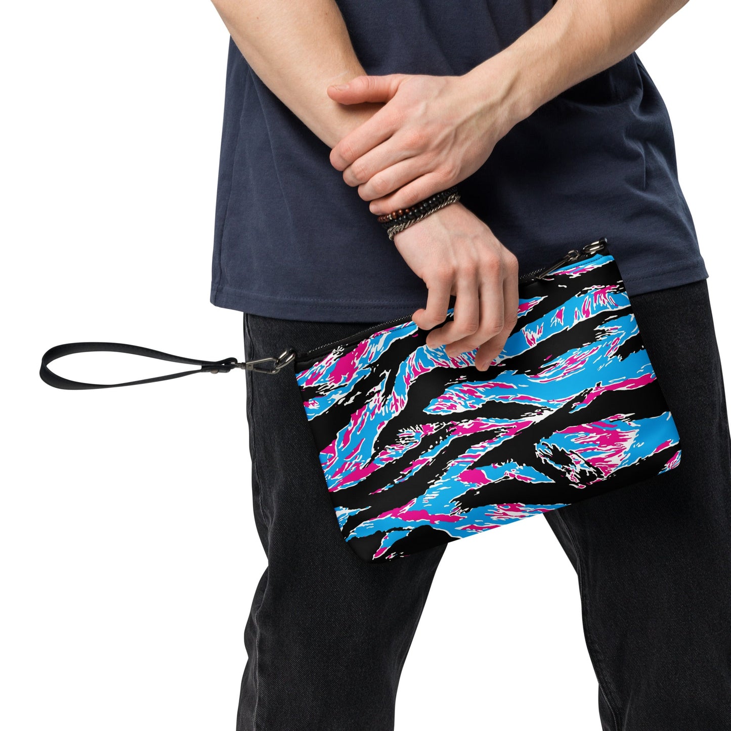 Miami Tiger Stripe Crossbody Bag