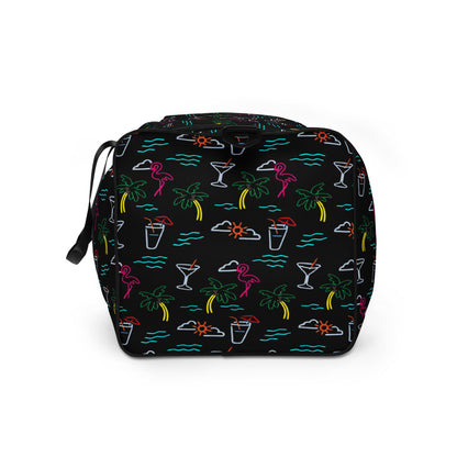 Five O'Clock Somewhere Black Duffle Bag