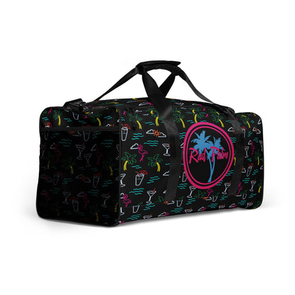 Five O'Clock Somewhere Black Duffle Bag