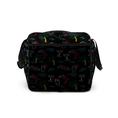 Five O'Clock Somewhere Black Duffle Bag