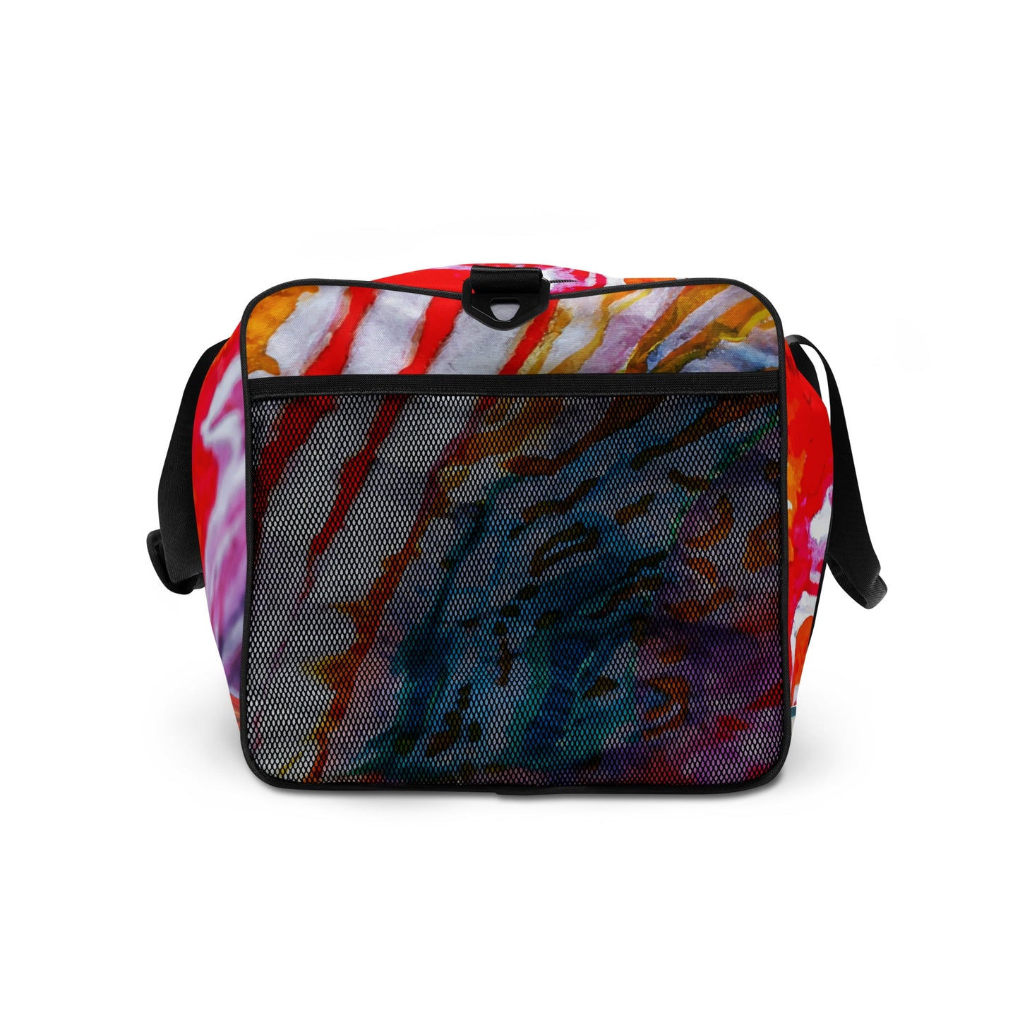 Shibori Watercolor Thumbprint Duffle bag