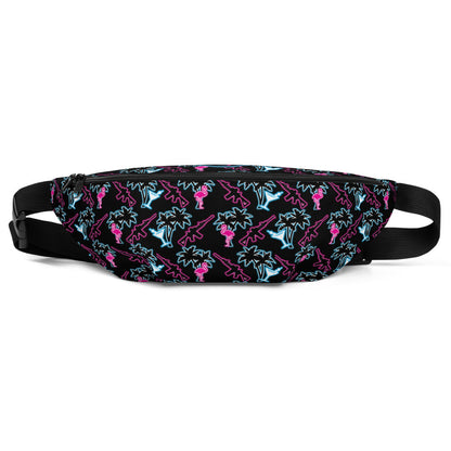 Rad Palm Neon Attack Fanny Pack