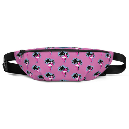 Rad Palm Pink Flamingo Fanny Pack