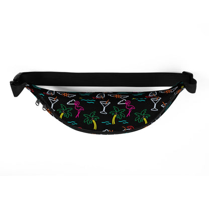Five O'Clock Somewhere Black Fanny Pack