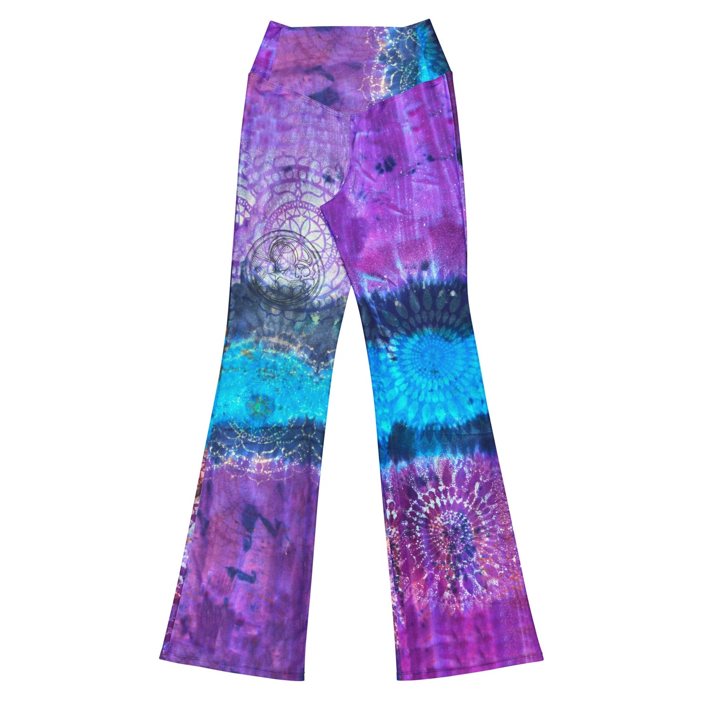 Mighty Moon High Waist Flare leggings