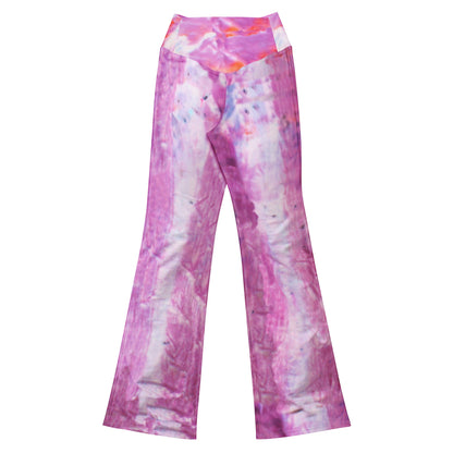 Pinot Noir High Waist Flare leggings