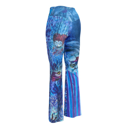 Magical Wonderland High Waist Flare leggings