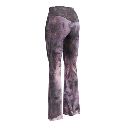 Galaxy High Waist Flare Leggings