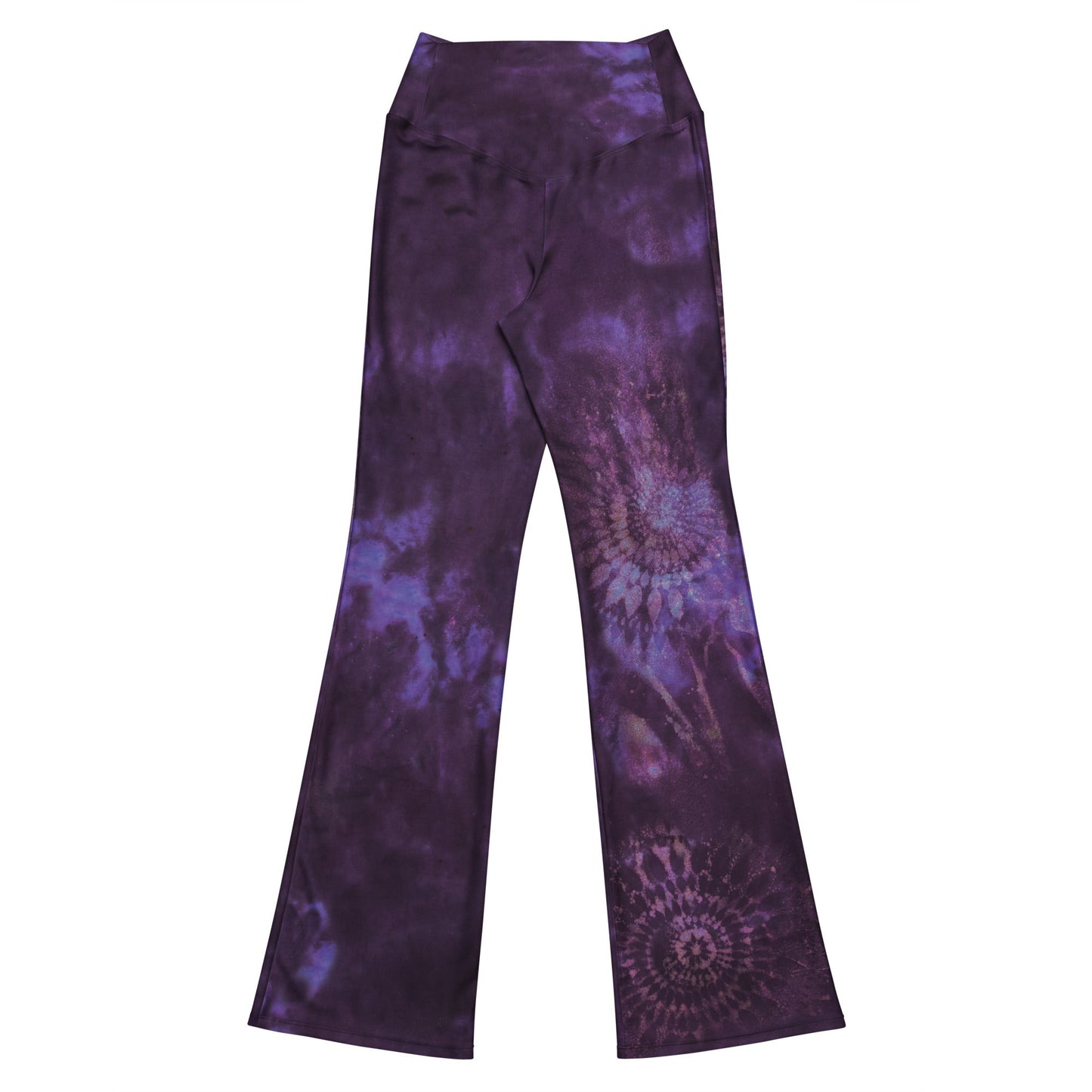 After Hours Dark Plum Remix Flare leggings