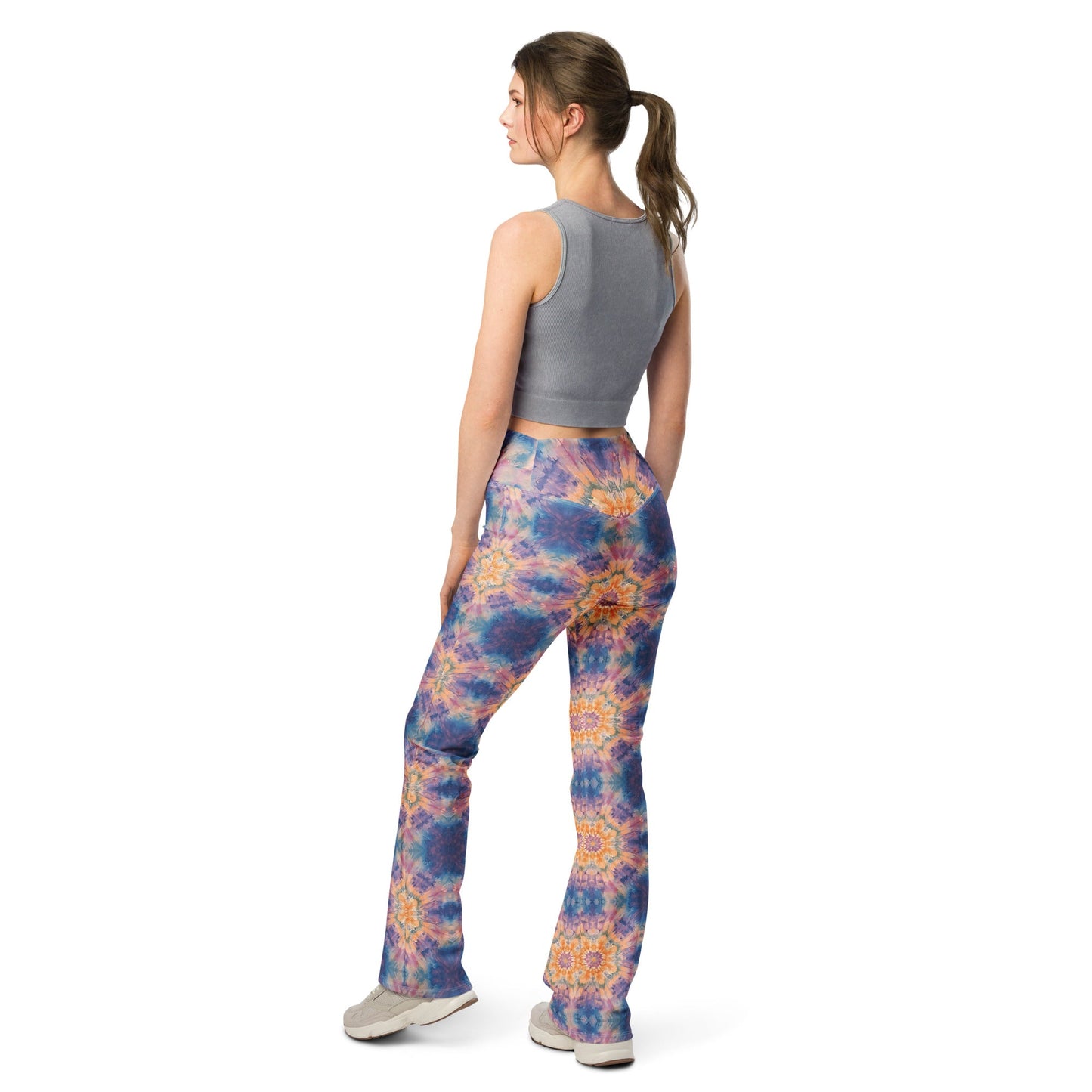 Shibori Stardom High Waist Flare leggings