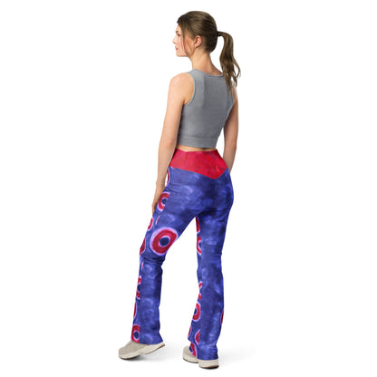 Phisherman Phish High Waist Flare leggings
