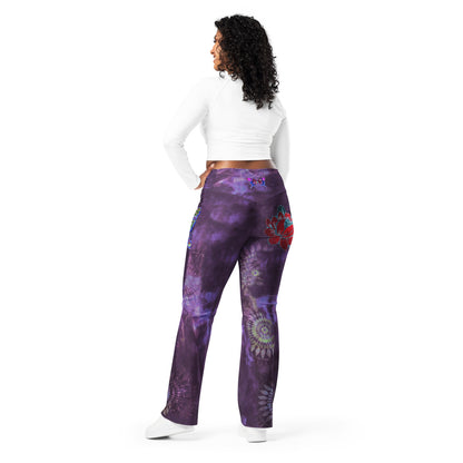 Transformation Purp Sauce Flare leggings