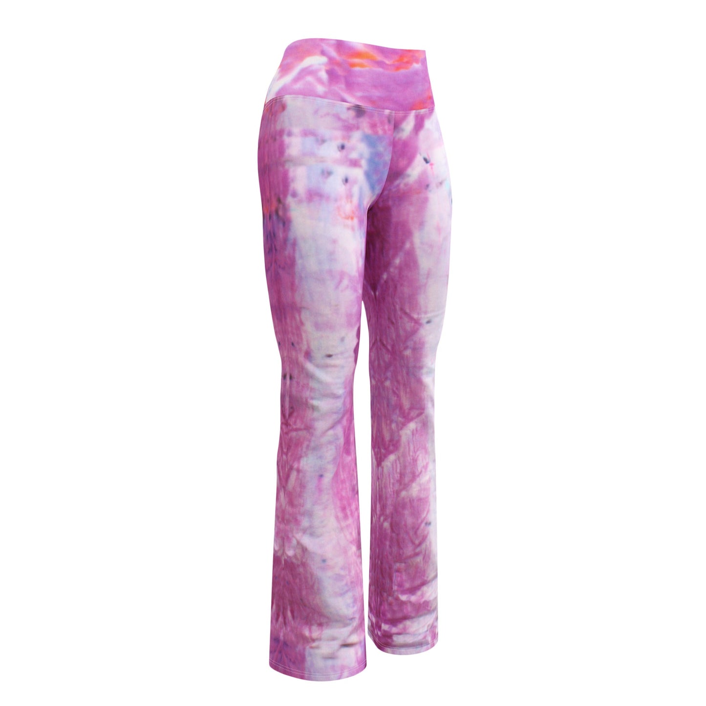 Pinot Noir High Waist Flare leggings