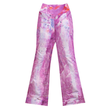 Pinot Noir High Waist Flare leggings