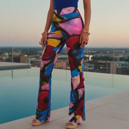 Miro Omega High Waist Flare leggings